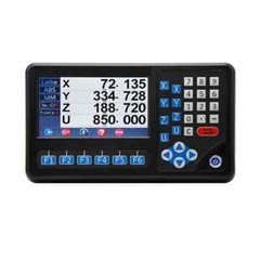 4 Axis DRO Digital Readout System 4pcs Linear Scale Lathe Milling Bridgeport DRO