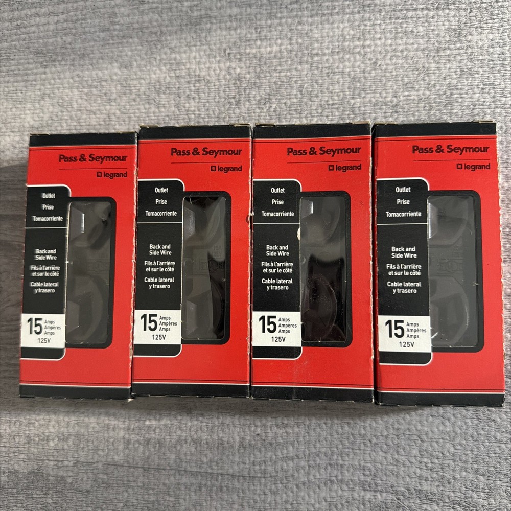 Lot Of 4 LEGRAND CRB5262-ICC12 BROWN BRUN BRUNO (NEW IN BOX)