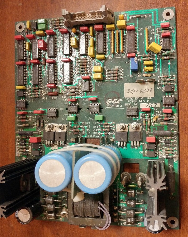 GEC CANADA Gate Drive Board PC090 REV 0 (368)