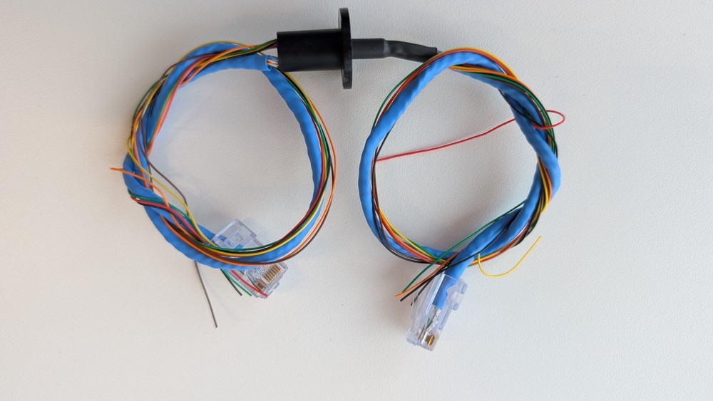 Moog SRA-73799 Mini Capsule Gigabit Ethernet and Power Slip Ring