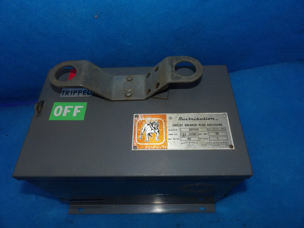 Bulldog BDEH4100 100A 4 Pole Circuit Breaker Bus Plug + 1 Year Warranty