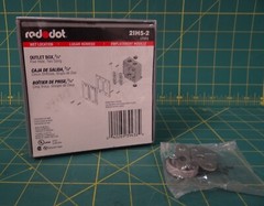 Red Dot 2IH5-2 Dry-Tite Die-Cast Dual Gang Universal Device w/ Box Mounting Lugs