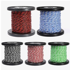 0.12-2.5mm² Wire Twisted Pairs 1-100 Metres Long PTFE hi-temp wire twisted pair