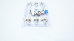 Box Of 6 Afl FAST-ST-MM62.5-6 Fast Connect Fiber Optic Connector 900um