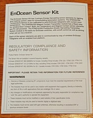 New! Element 14 EnOcean Sensor Kit – 315 Sensor Kit for Raspberry Pi, 315MHZ