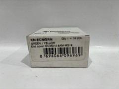 200 PC Konnect-it KN-MG10 Green/Yellow Mini Grounding Terminal Block