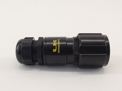 LK Connectors LKH 06-28A-9-SSS0-P29PG 4-Pin Black Connector – NEW Surplus!