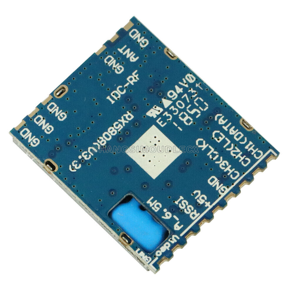 5.8GHz RX5808 -90dBm AV FM Wireless Audio Video Receiver Module NEW