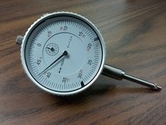 0-1″ travel, 0.0005″ graduation Dial Indicator, extra accuracy #301-105 new