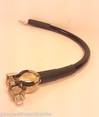 Battery Cable Negative 4 Gauge AWG Marine Grade Tinned Copper – Car, Boat, Solar