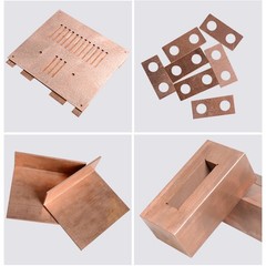 T2 Purple Copper Sheet Metal Copper Sheet Flat Plate Copper Foil Thick 0.8mm-5mm