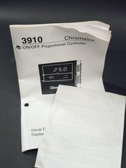 Chromalox 3910 Proportional Temperature Controller 1/4 DIN NOS w/ Relay