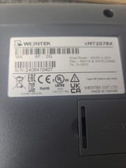 Weintek CMT2078X Human Machine Interface