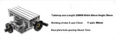 Miniature Precision Milling Machine Multi-function Table Cross Slide Table