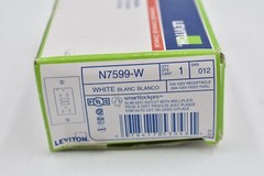 LEVITON N7599-W / N7599W (NEW IN BOX)