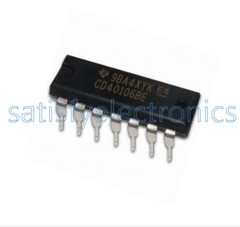 10Pcs CD40106 CD40106BE 40106 HEX SCHMITT TRIGGER IC