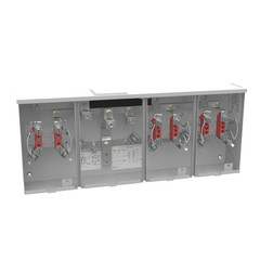 Milbank U1253-X-KK-K3-BLG 4 Terminal Ringless 3 Position Single Connector Meter