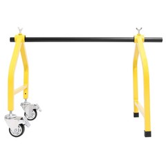 32″ Portable Wire Spool Rack Cable Caddy 300LBS Load Capacity Moveable Wire Rack