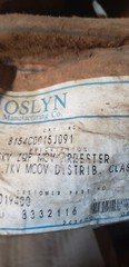 NEW JOSLYN 15KV, 12.7 MCOV POLYMER MOV ARRESTER ZQP 8154C0015J001