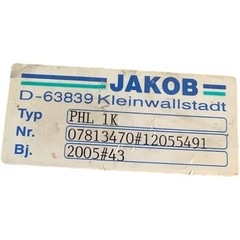 Jakob PHL 1K Handwheel