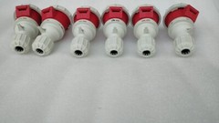 EN INDUSTRIAL FEMALE PLUG 3P+T 400VAC 6H IP 67 ASFI2142 16A 50-60Hz LOT OF 3