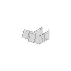 B-Line 9A-1025, 5″ H, Vertical, Adjustable Aluminum Cable Tray Splice Plate, 1pc