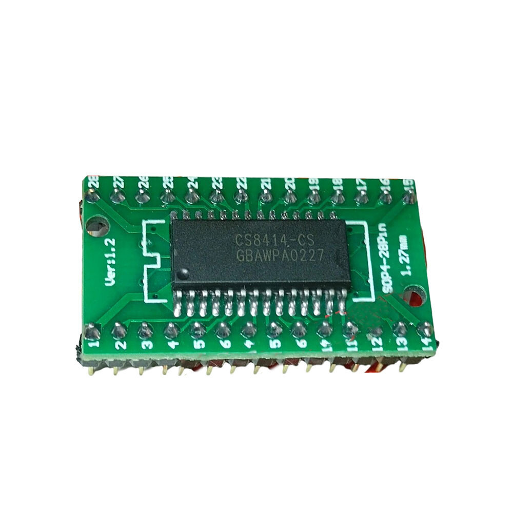 1PCS CS8414 CS8414-CS CS8414CS ON SOIC28 to DIP28 ADAPTER