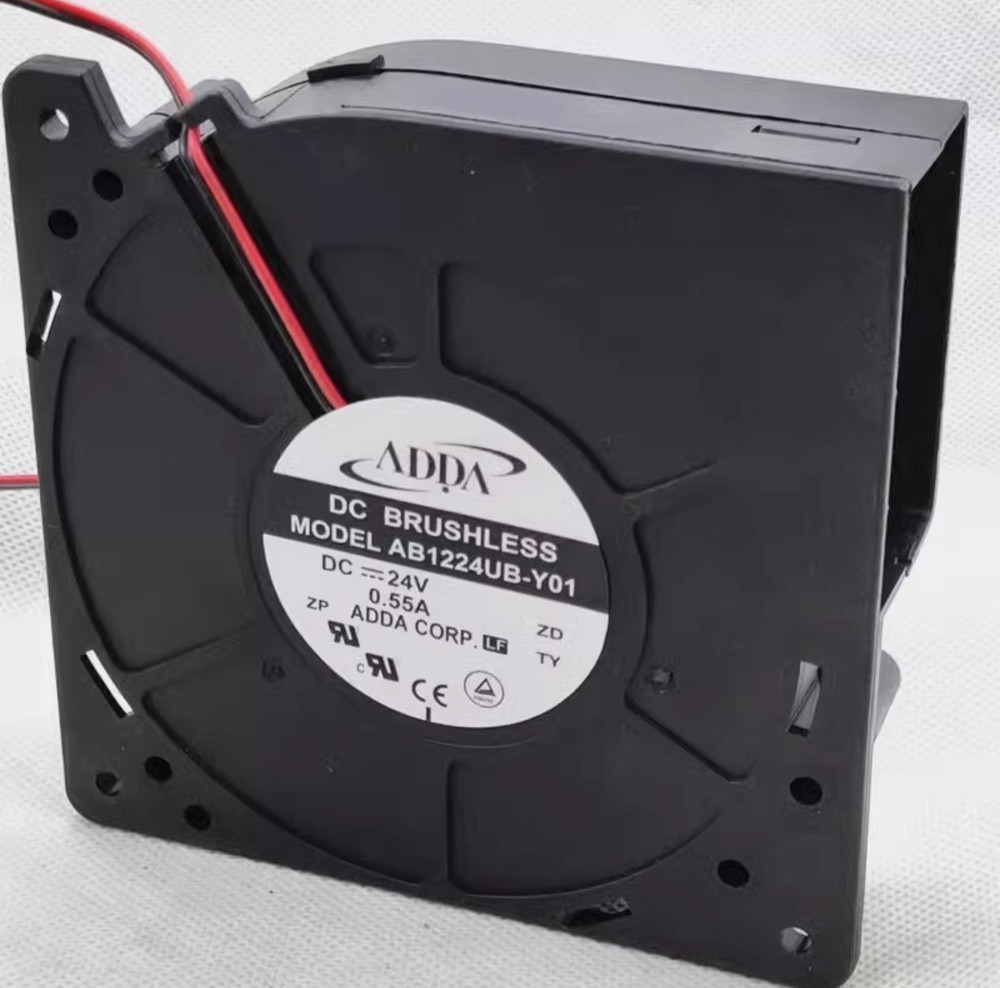 one for AB1224UB-Y01 DC24V 0.55A 12032 12cm Blower Cooling Fan @106,u