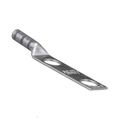 LCC4-12W-LTwo-hole long barrel lug with window Num.4AWG wire 1/2stud 1.75