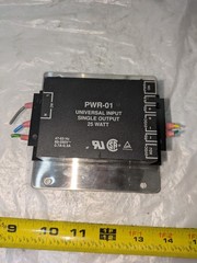 PWR-01 UNIVERSAL INPUT SINGLE OUTPUT 25 WATT 47-63HZ 85-250V 0.7A-0.3A