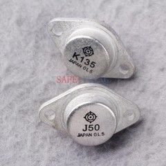 1pairs HITACHI Transistor TO-3 2SJ50+2SK135 J50+K135 NEW