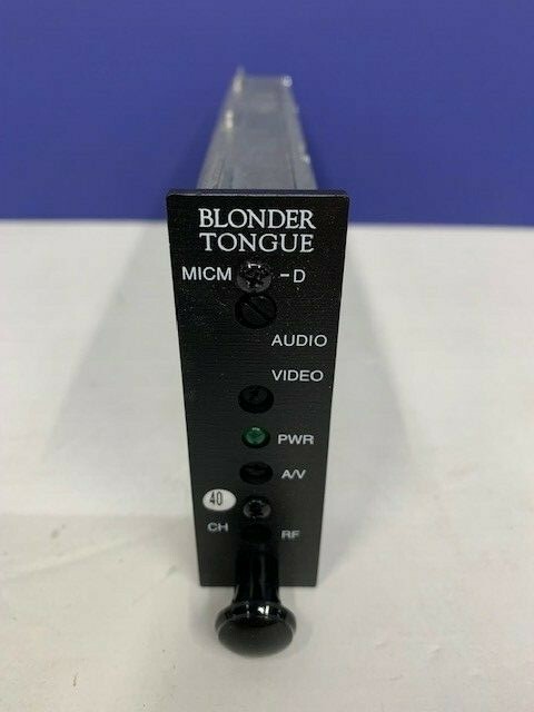 MICM-45D Channel 40 Audio Video Fixed Channel Modulator NEW