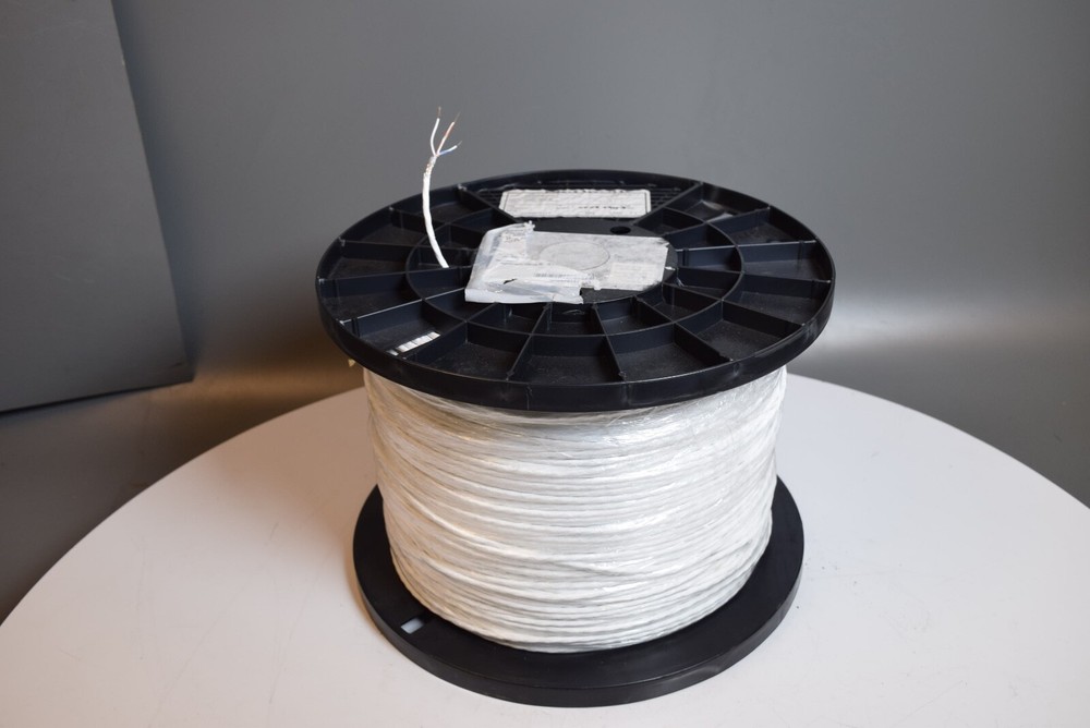 Teflon Jacket M27500-22RC3S06 Silver Wire 22 AWG 3/C Shielded 1750′ Military