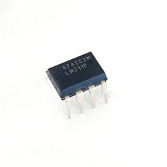 10PCS LM311P DIP8 LM311 DIP 311P DIP-8 DIFFERENTIAL COMPARATORS WITH STROBES IC