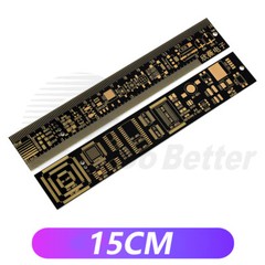 15/20/25CM PCB Ruler Multifunctional Measuring Tools Resistor Capacitor Chip IC
