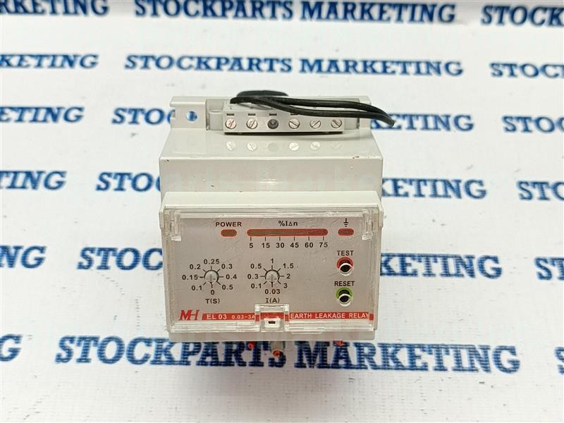MH EL 03 0.03~3A Earth Leakage Relay 30 Days Warranty Fast Shipping!!!