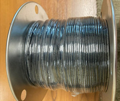 18 AWG STRANDED (7/.0152) BC TFFN 500 FT MADE IN USA BLACK or WHITE