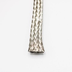50 FT Flat Braided braid Tinned Copper Wire 1/4″ Wide Ground Strap USA
