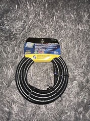 New Monster 140030-00 RG6 Video Coaxial Cable, 12′, Black