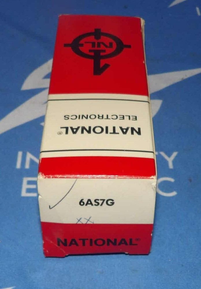 NIB National Electronics 6AS7G Vaccum Tube + 90 Day Warranty