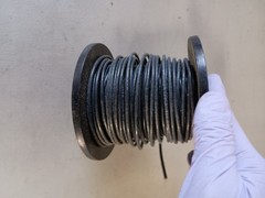 #14 Gauge Black Solid Copper Wire 60′ FT Roll THHN/THWN UL Listed – Black