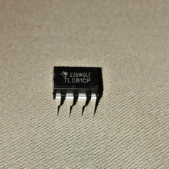 20PCS TL081CP Low-Power JFET-Input Operational Amplifier IC Chip TL081 OP-AMP
