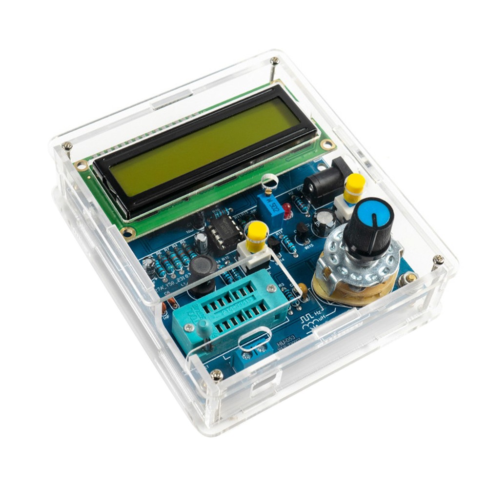 LCD Digital Screen Capacitance Inductance Frequency Measurement Tester DIY Kit