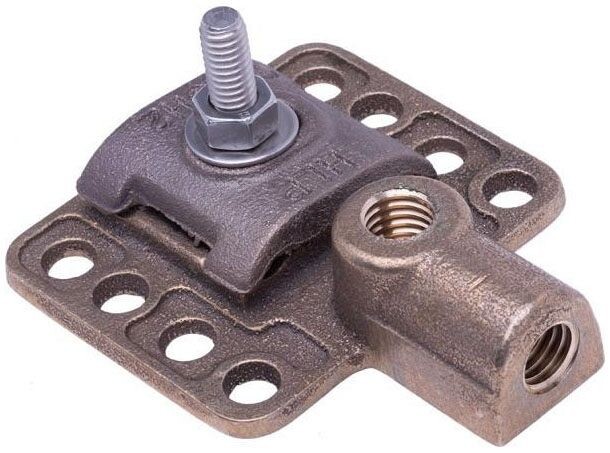 Harger CUBU58I, Bronze, Copper, 5/8″ Threaded, Universal Air Terminal Base, 1 pc