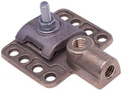 Harger CUBU58I, Bronze, Copper, 5/8″ Threaded, Universal Air Terminal Base, 1 pc