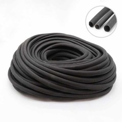 1-20mm Black Silicone Fiber Glass Tube Wire Cable Insulating High Temp Sleeving