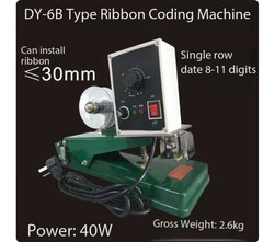 Color Ribbon Coding Machine, Constant Temperature Copper Character Hand Press
