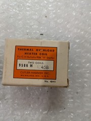 Cutler Hammer 9586H1345B Thermal Overload Relay Heater Element Coil Lot of 2