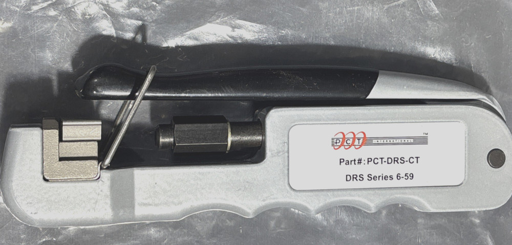 PTC International Compression Tool PCT-DRS-CT, DRS Series 6-59, Coax Cable Tool