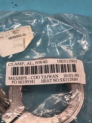 3 MKS/HPS 100312905 CLAMP,AL,NW40,NM0003-3644,101558-01, 184265